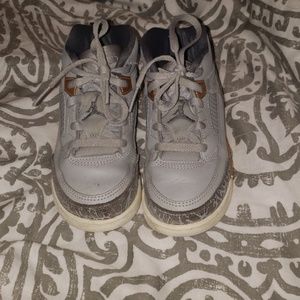 Gray and Gold Jordan toddler
